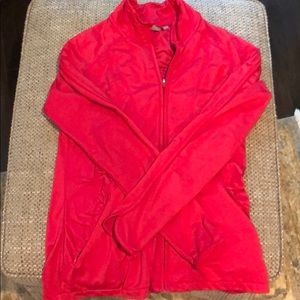 Athleta zip front light jacket